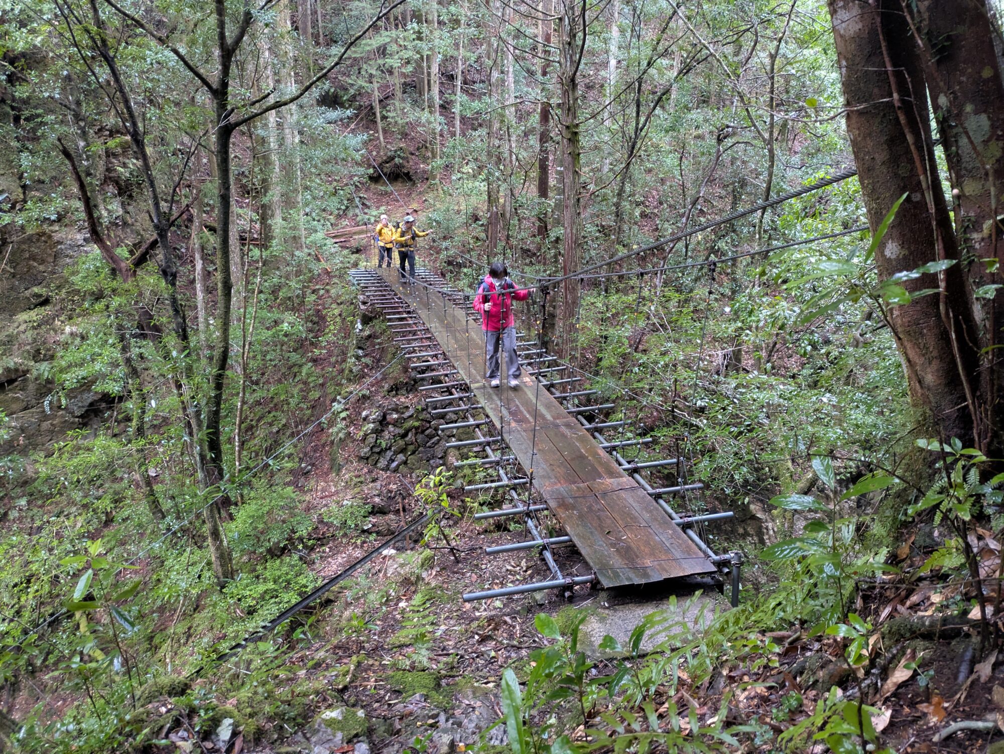 ガイド研修　和歌山県北山村・筏師（いかだし）の道